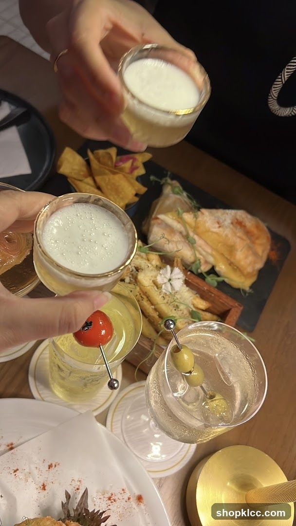 Cocktail and Appetizer Spread