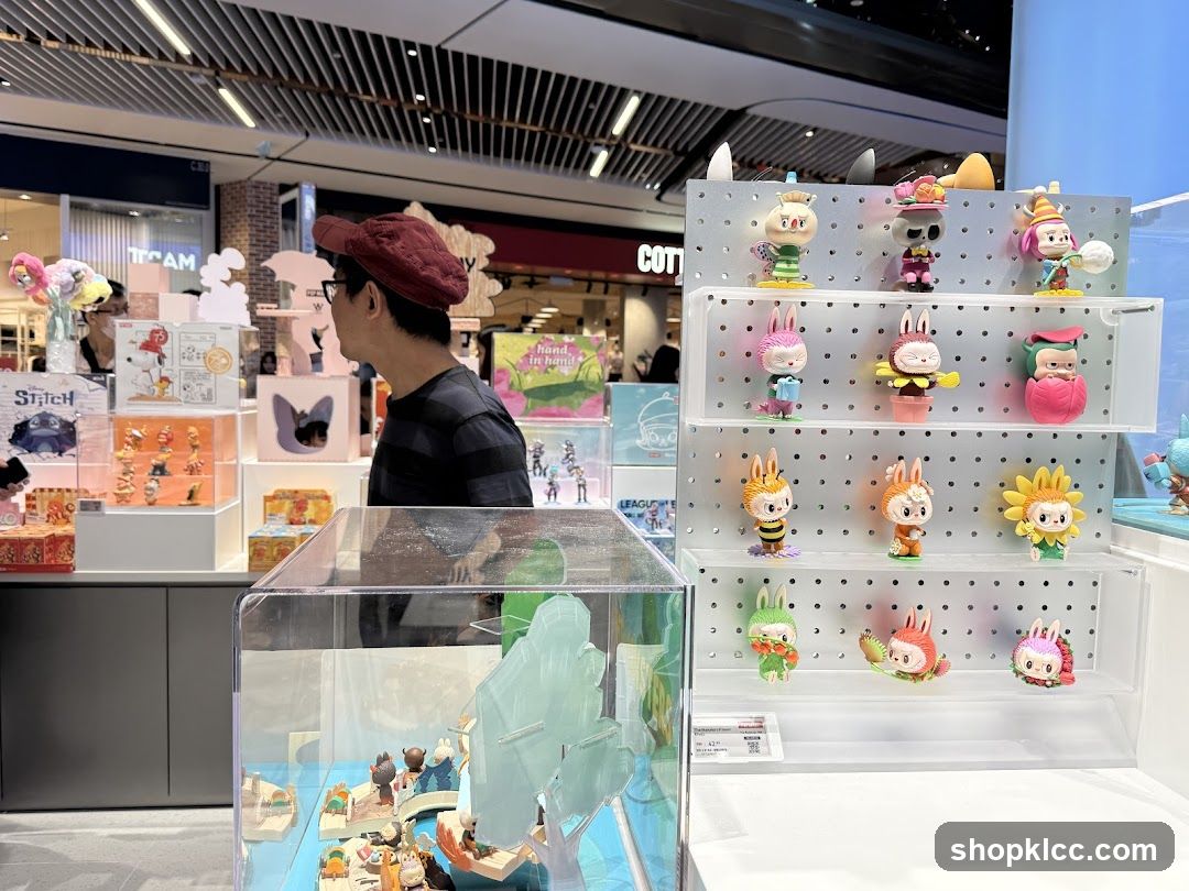 Display of Collectible Figurines