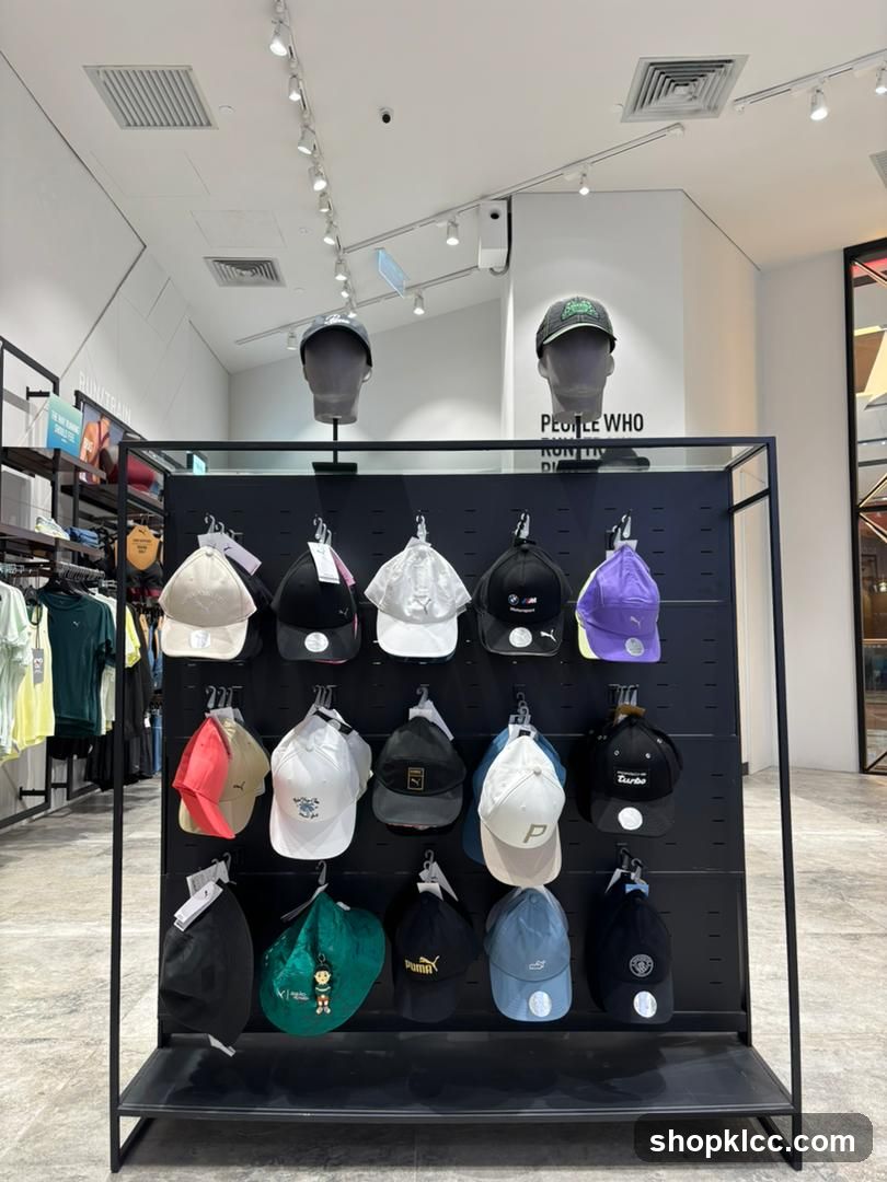 Puma Caps Display
