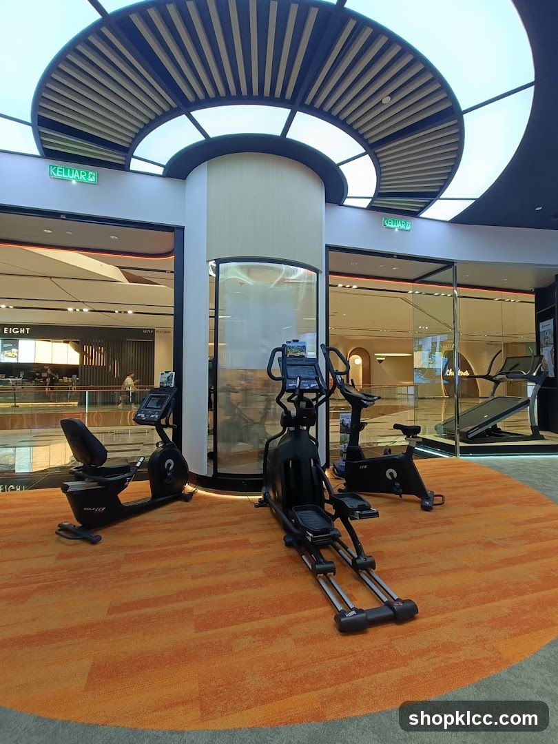 Gym Equipment Display