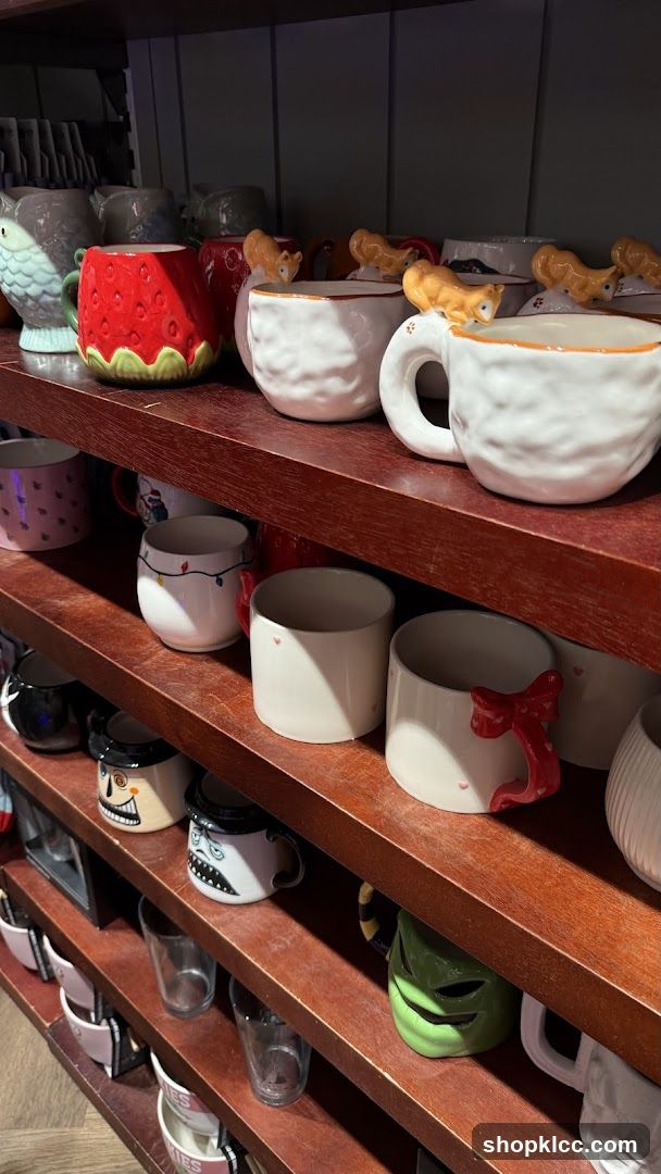 Assortment of Decorative Mugs
