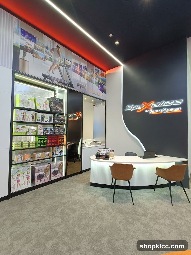 Fitness Concept Store Interior