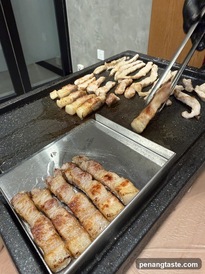 Pork Belly Grilling