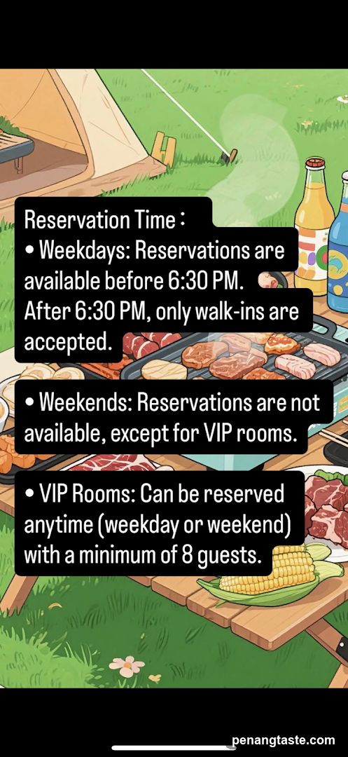 Reservation Information