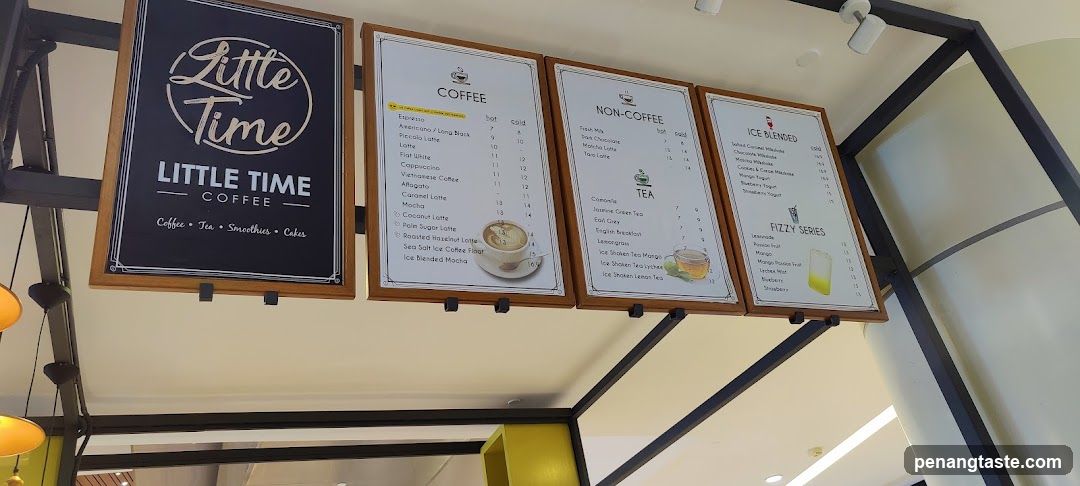 Little Time Coffee Menu