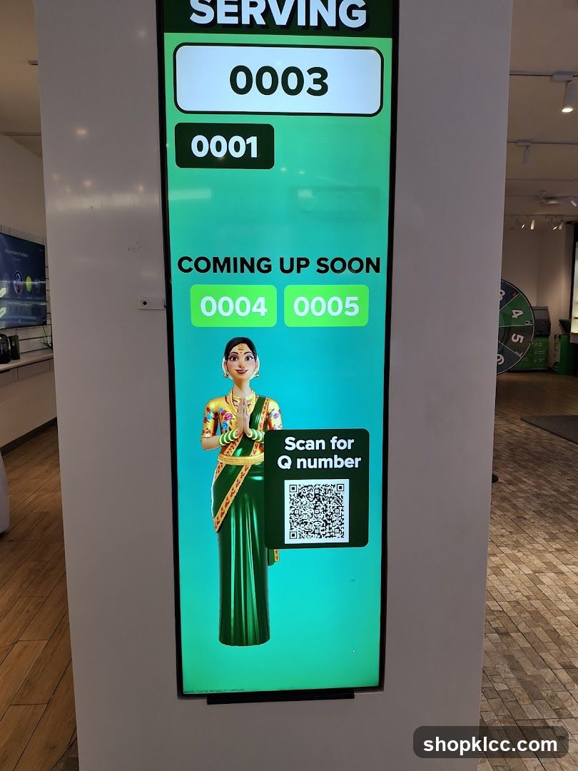 Digital Queue Display