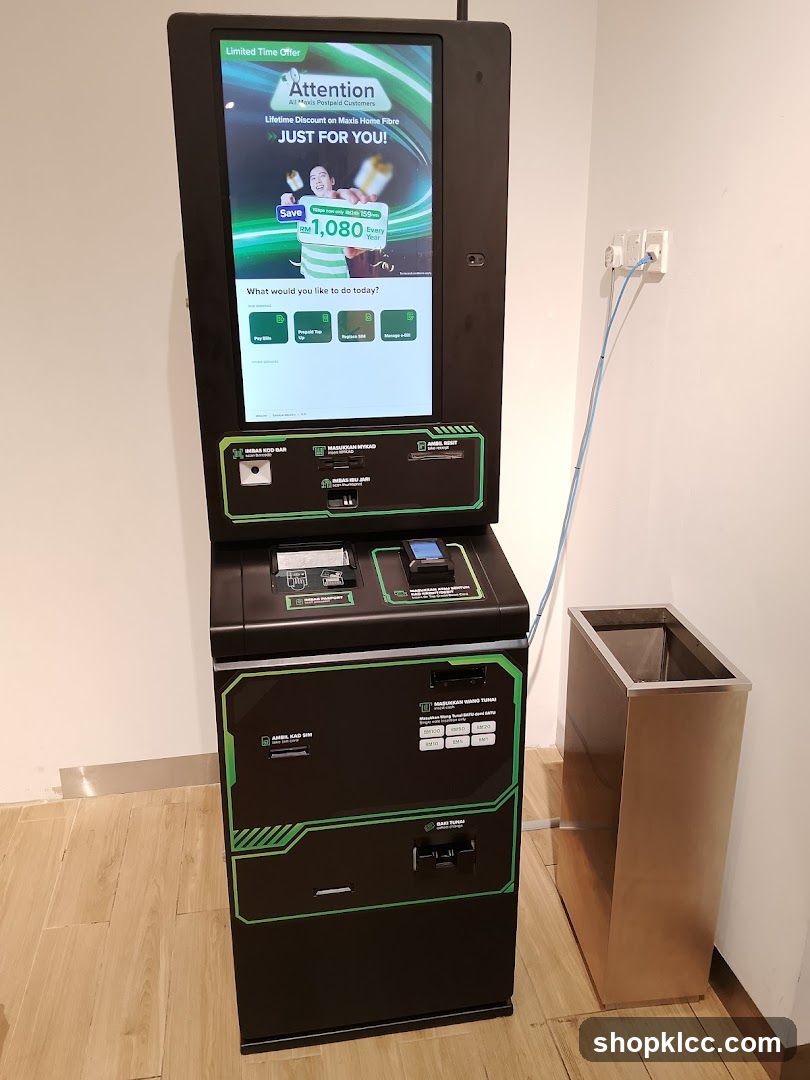 Self-service kiosk