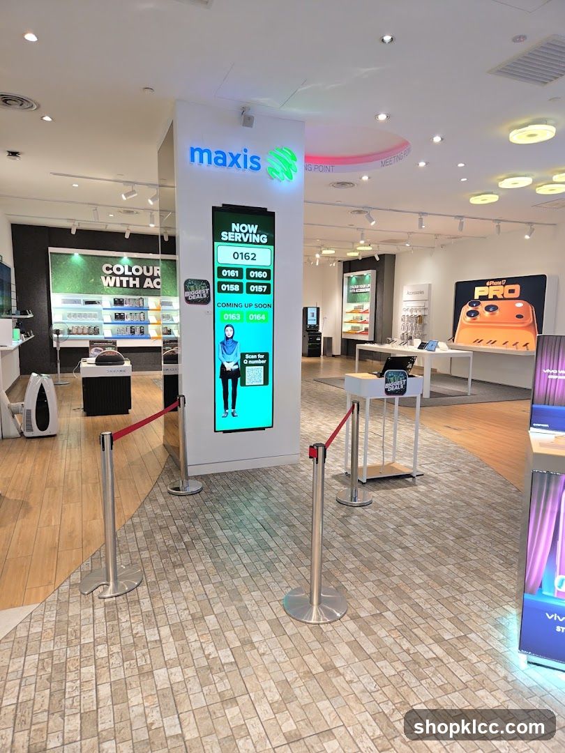 Maxis Store Interior