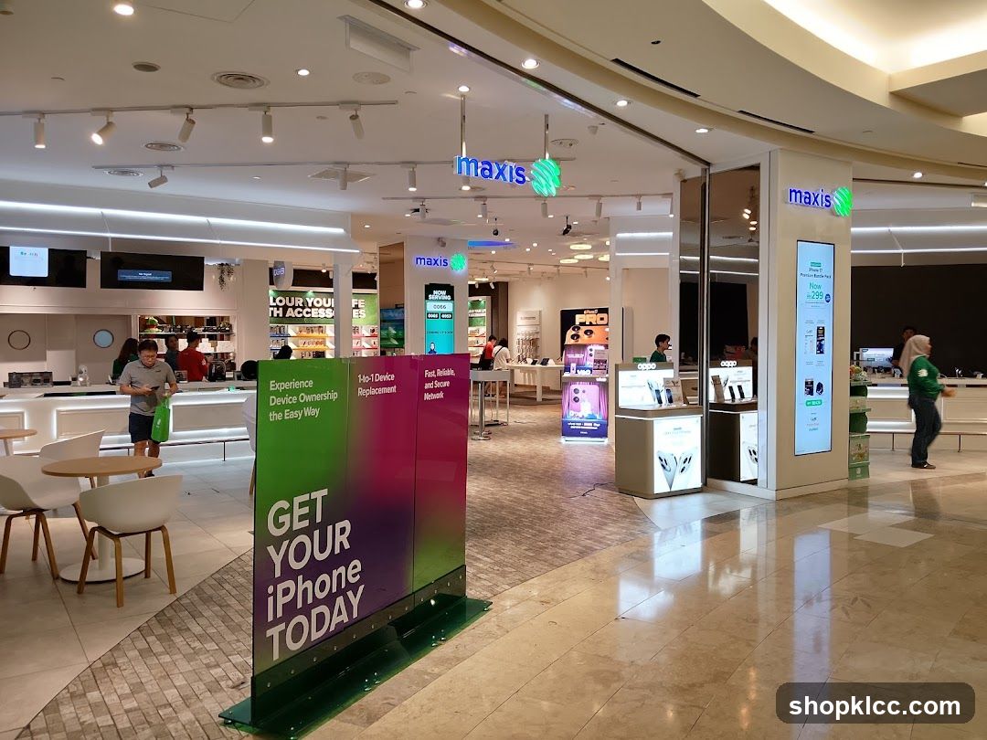Maxis Store Interior