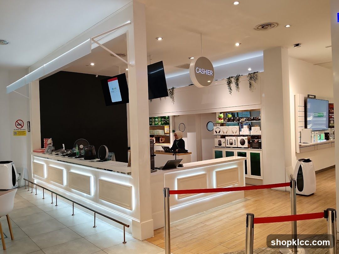 Electronics Store Interior