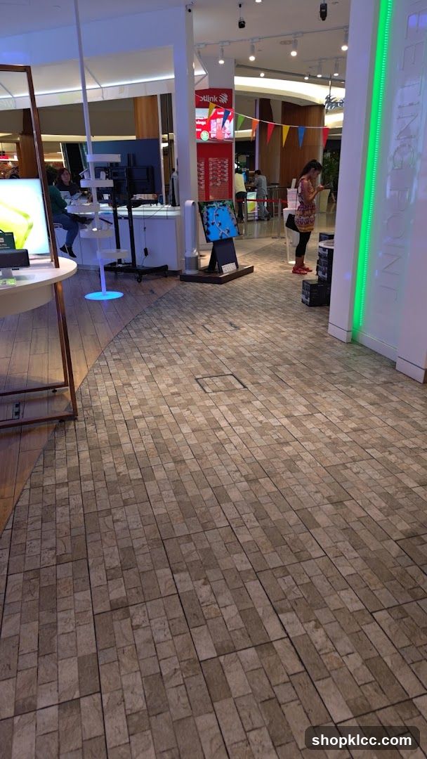 Store Interior with Displays