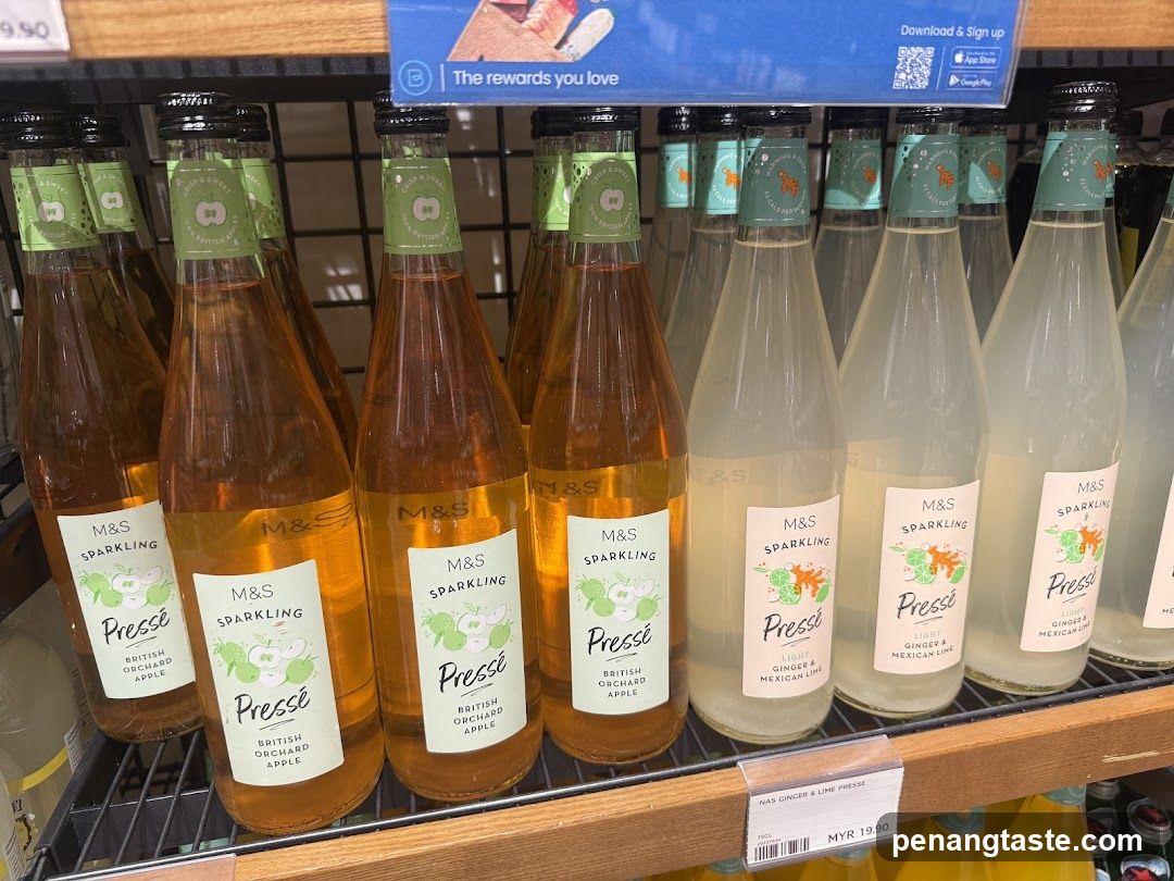 M&S Sparkling Presse Drinks