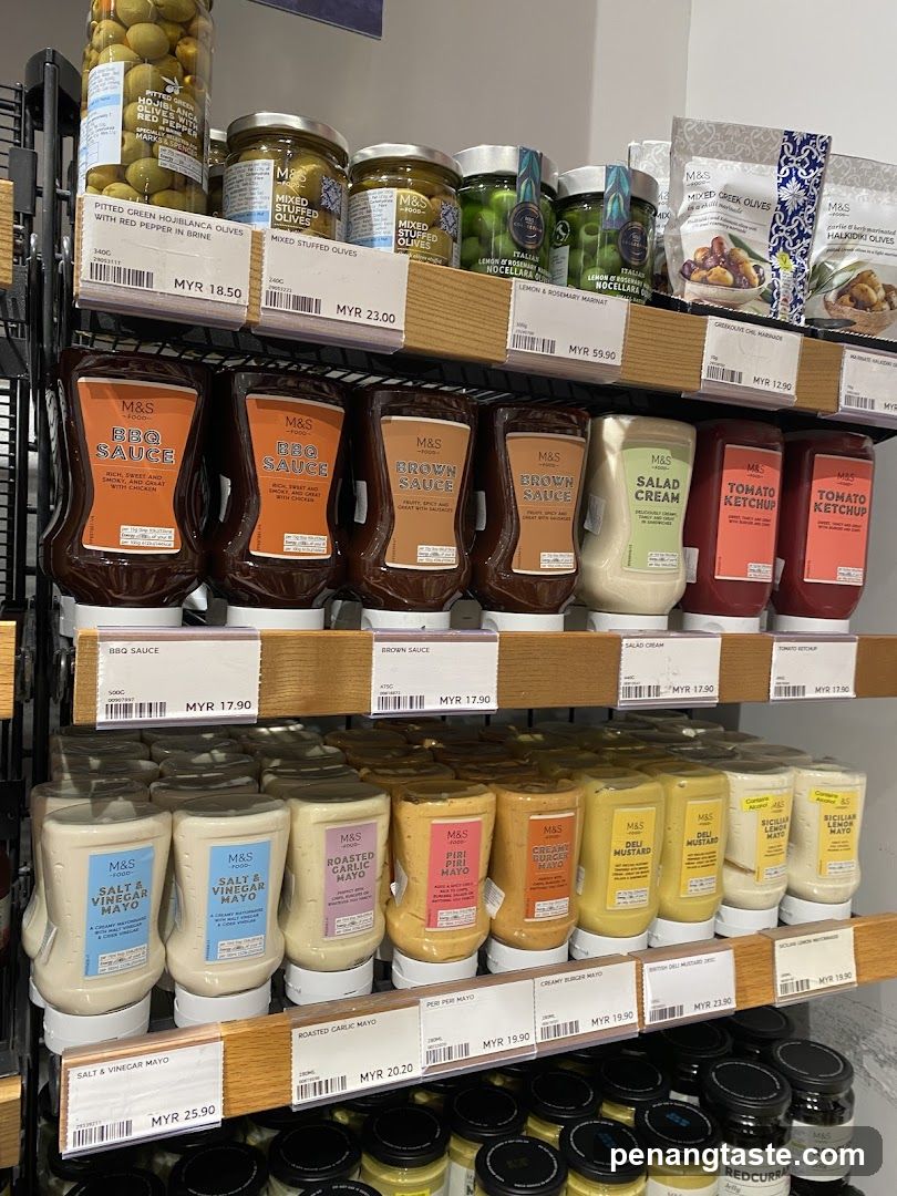 Condiments and Olives
