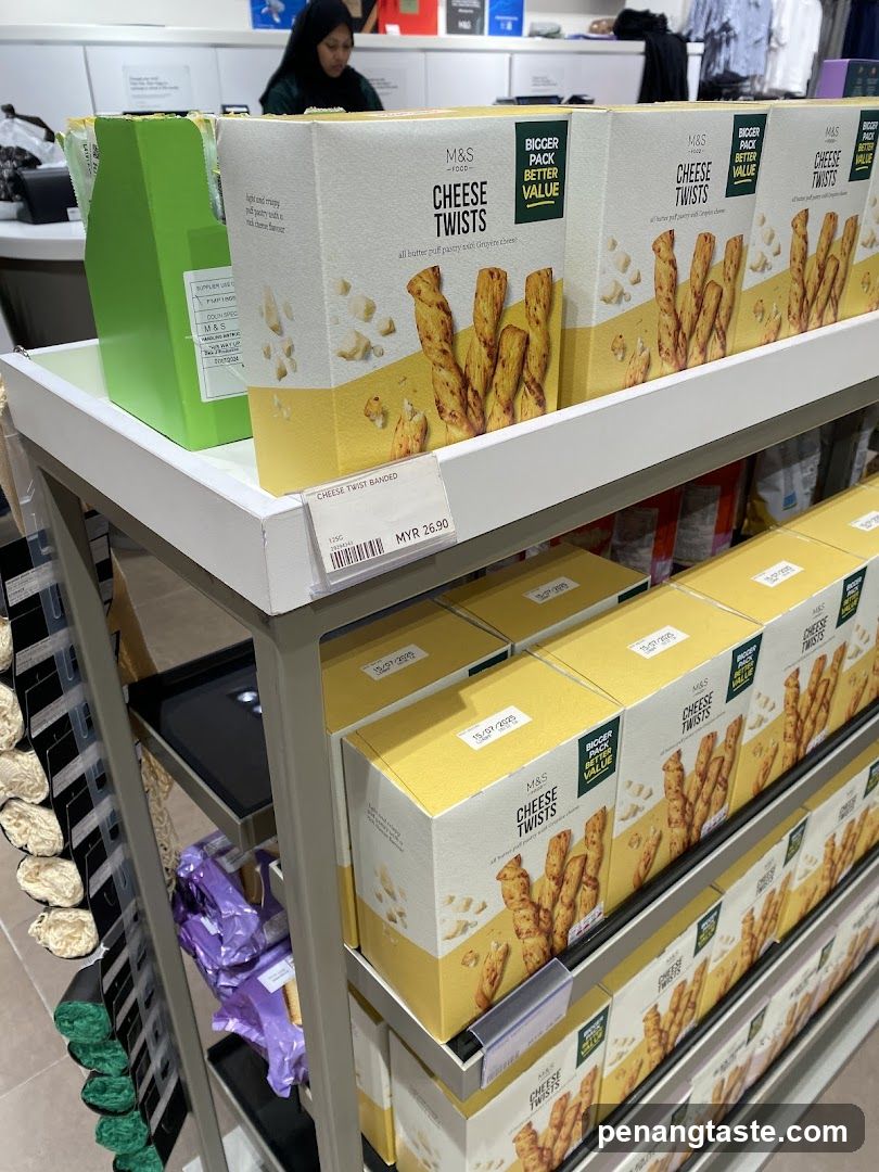 Cheese Twists Display