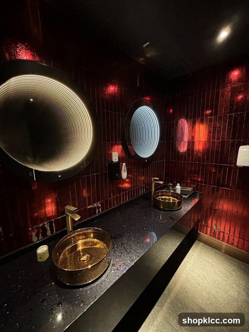 Modern Restroom Vanity