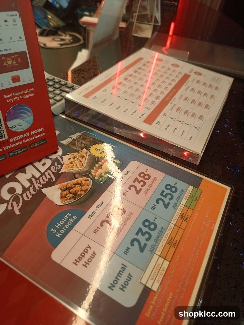 Redbox Karaoke Packages