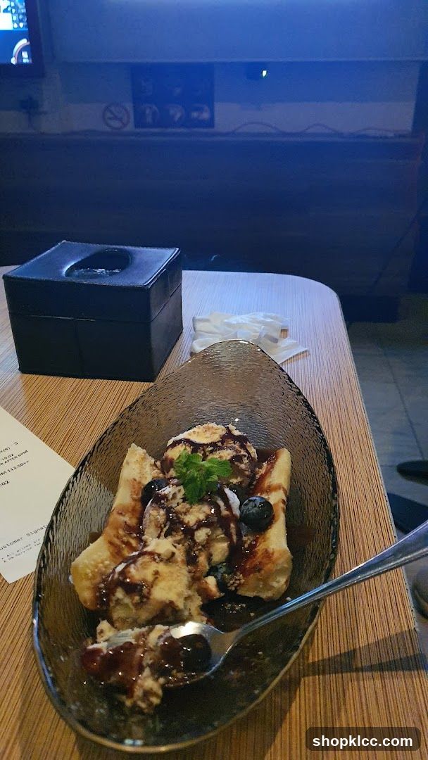 Dessert with Ice Cream