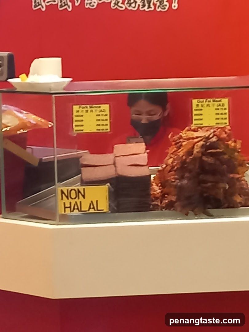 Food stall counter