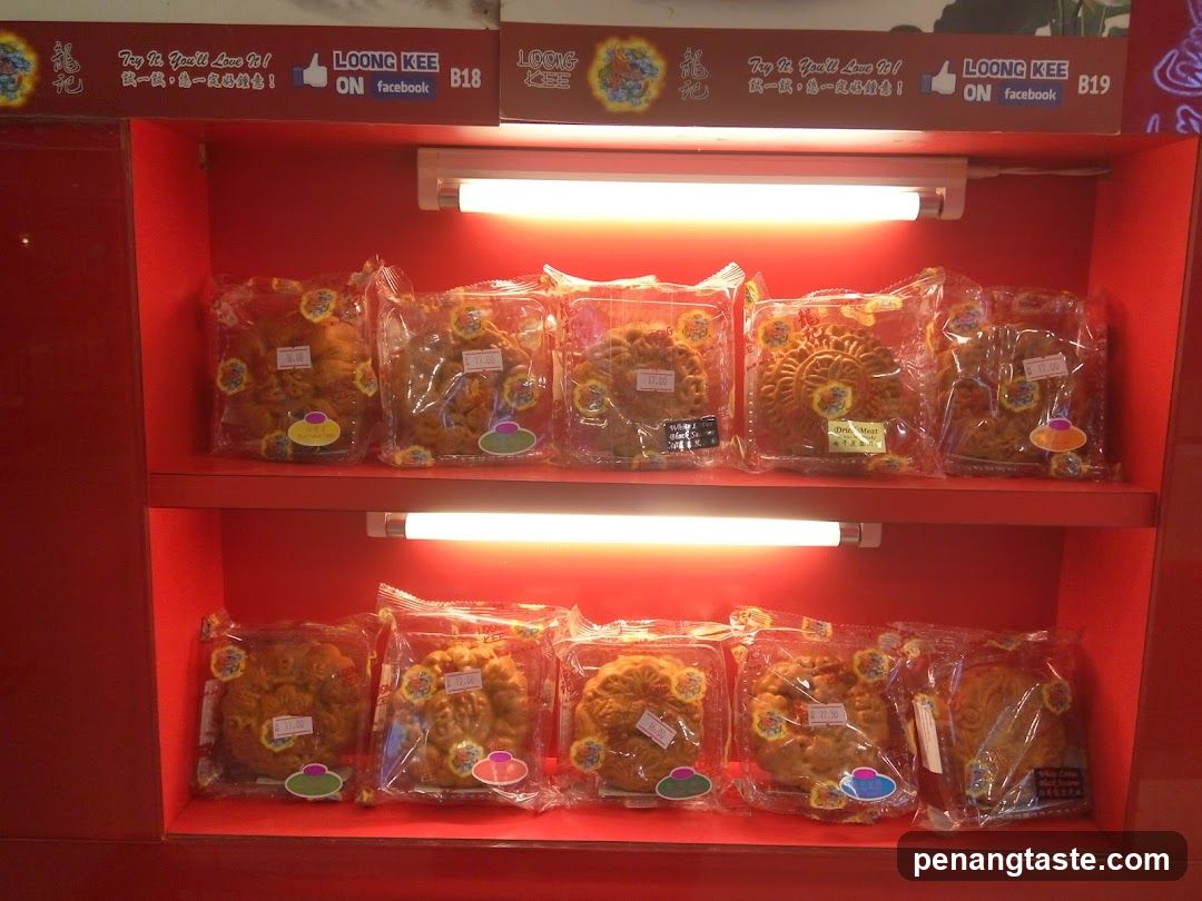Mooncakes on Display