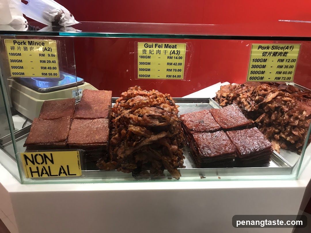 Pork Jerky Display