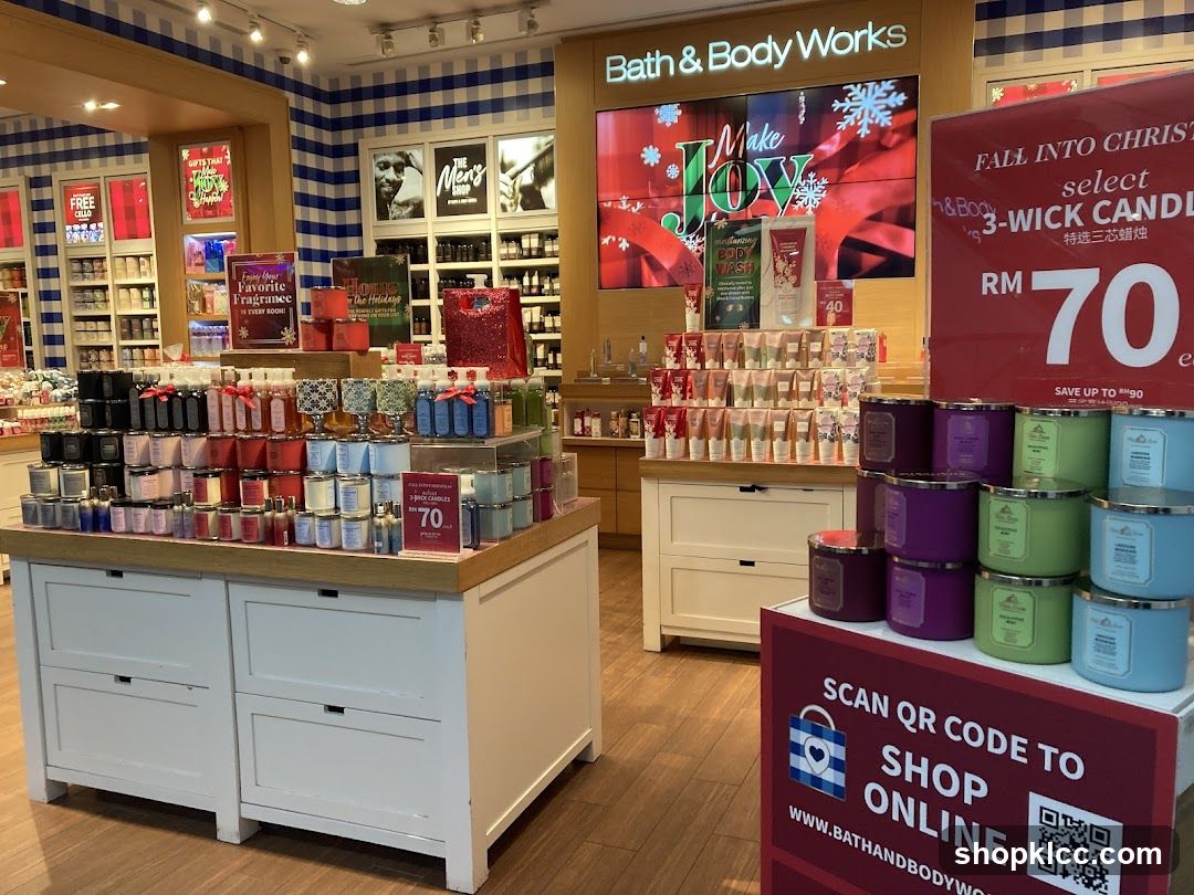 Bath & Body Works Store Interior