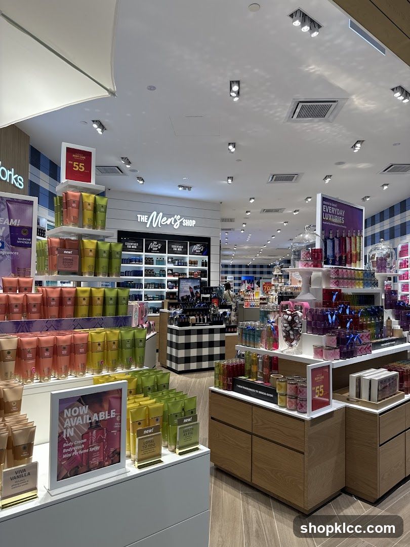 Bath and Body Works Store Interior