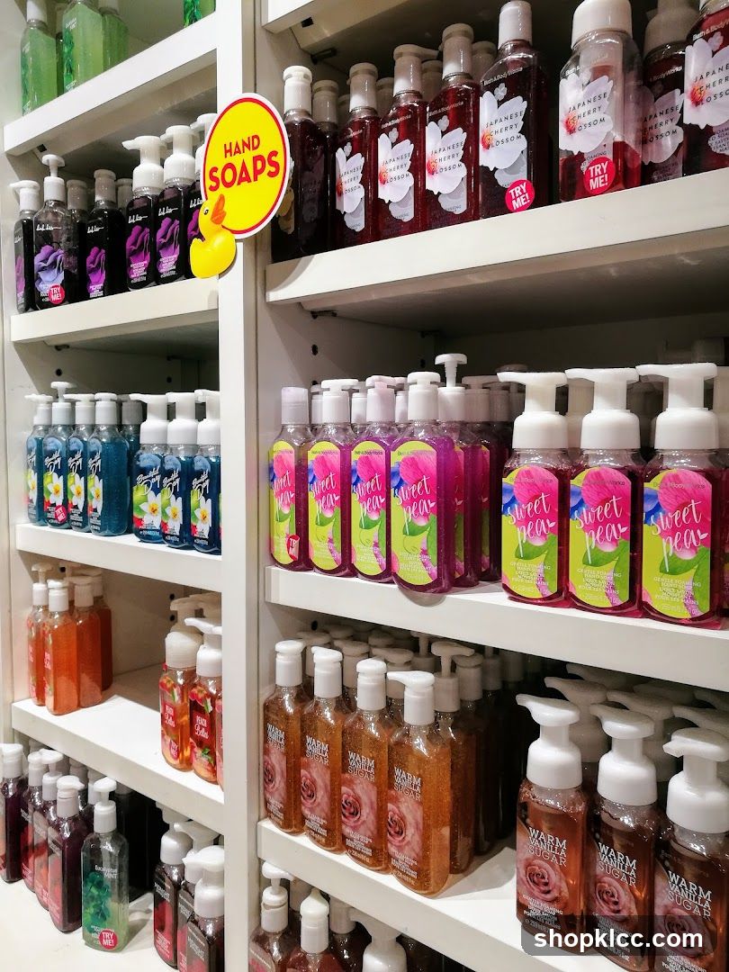 Hand Soaps Display