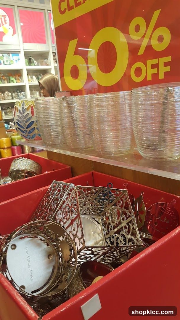 Sale Signage and Merchandise