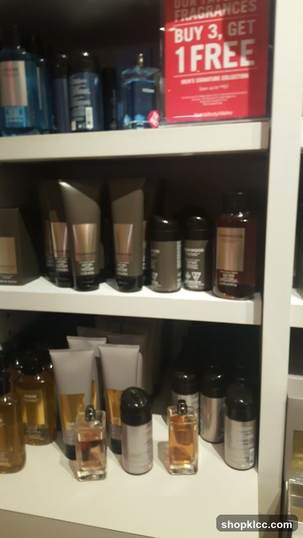 Men's Fragrance Display