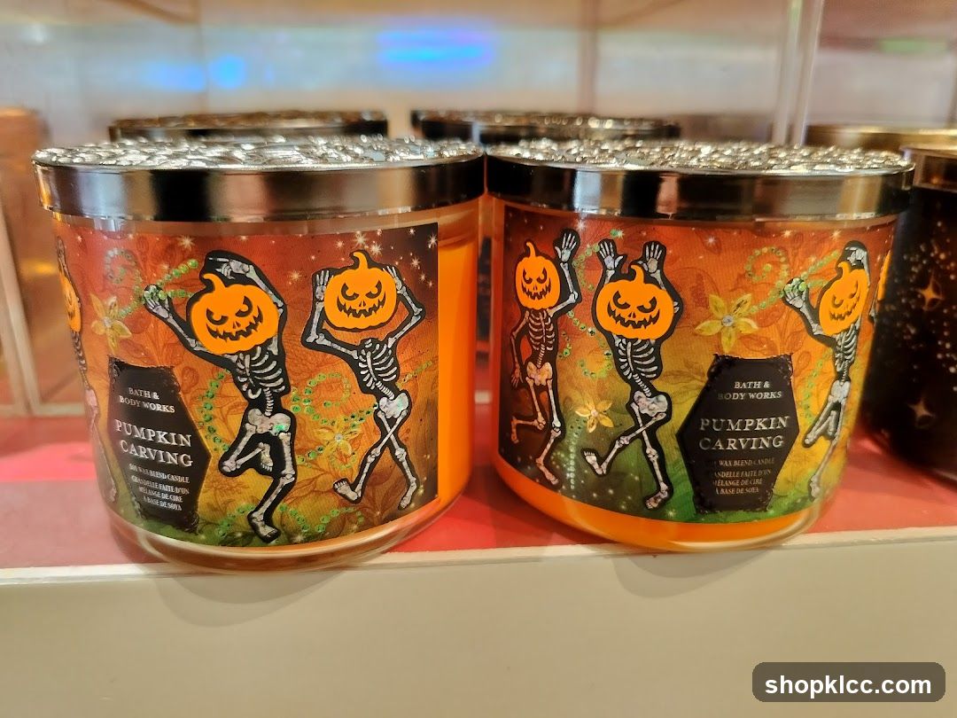 Pumpkin Carving Candles