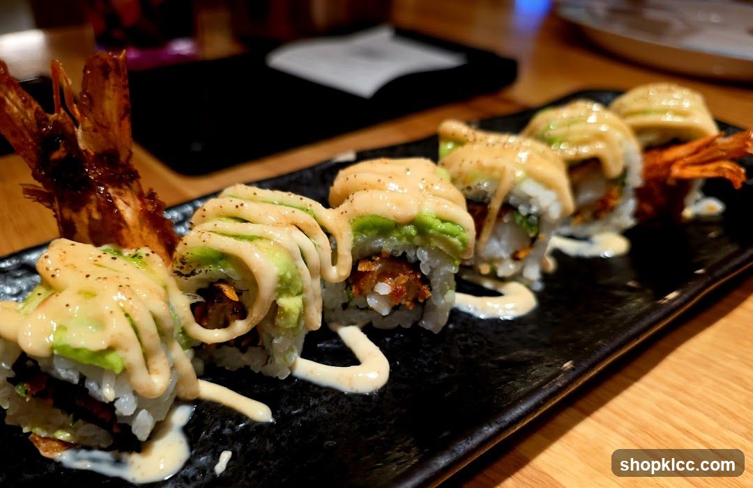 Sushi Rolls with Shrimp