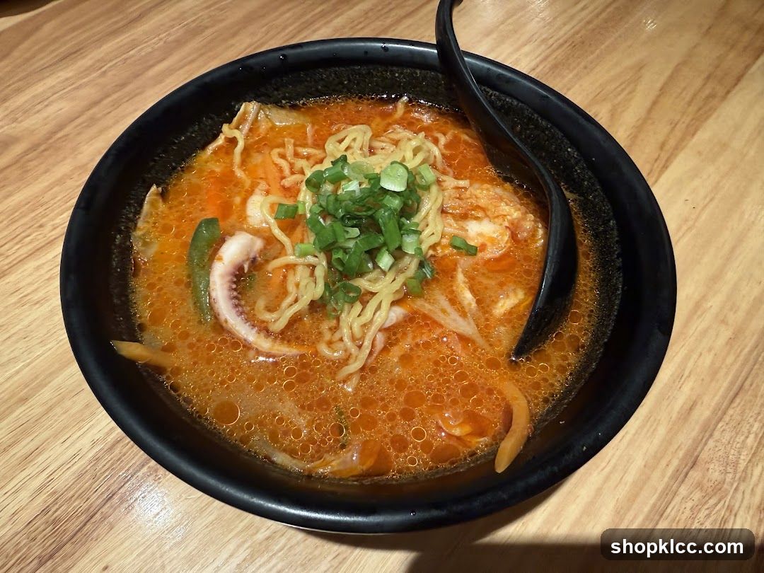 Spicy Seafood Ramen