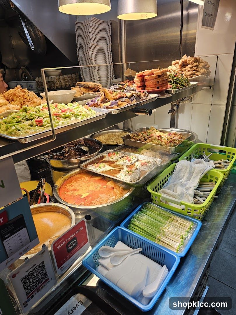 Food Stall Display