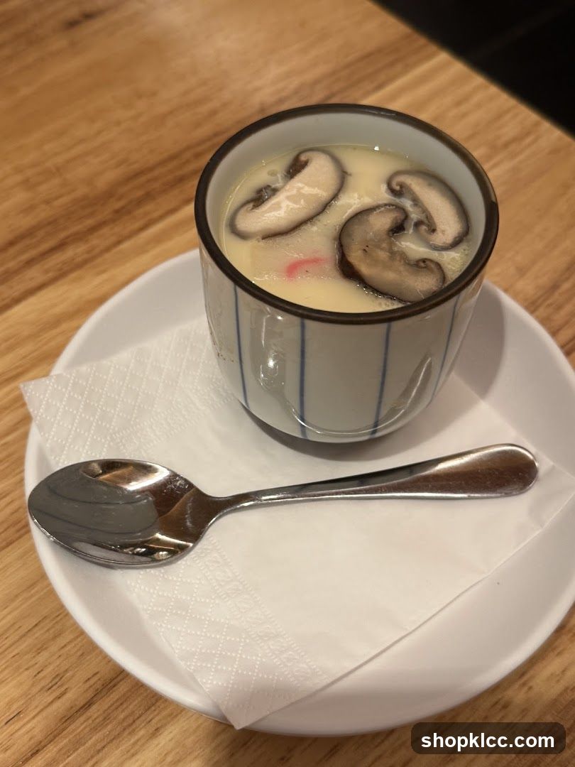 Chawanmushi with Mushrooms