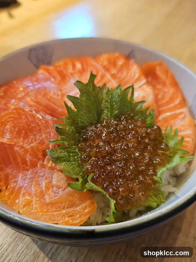 Salmon Donburi