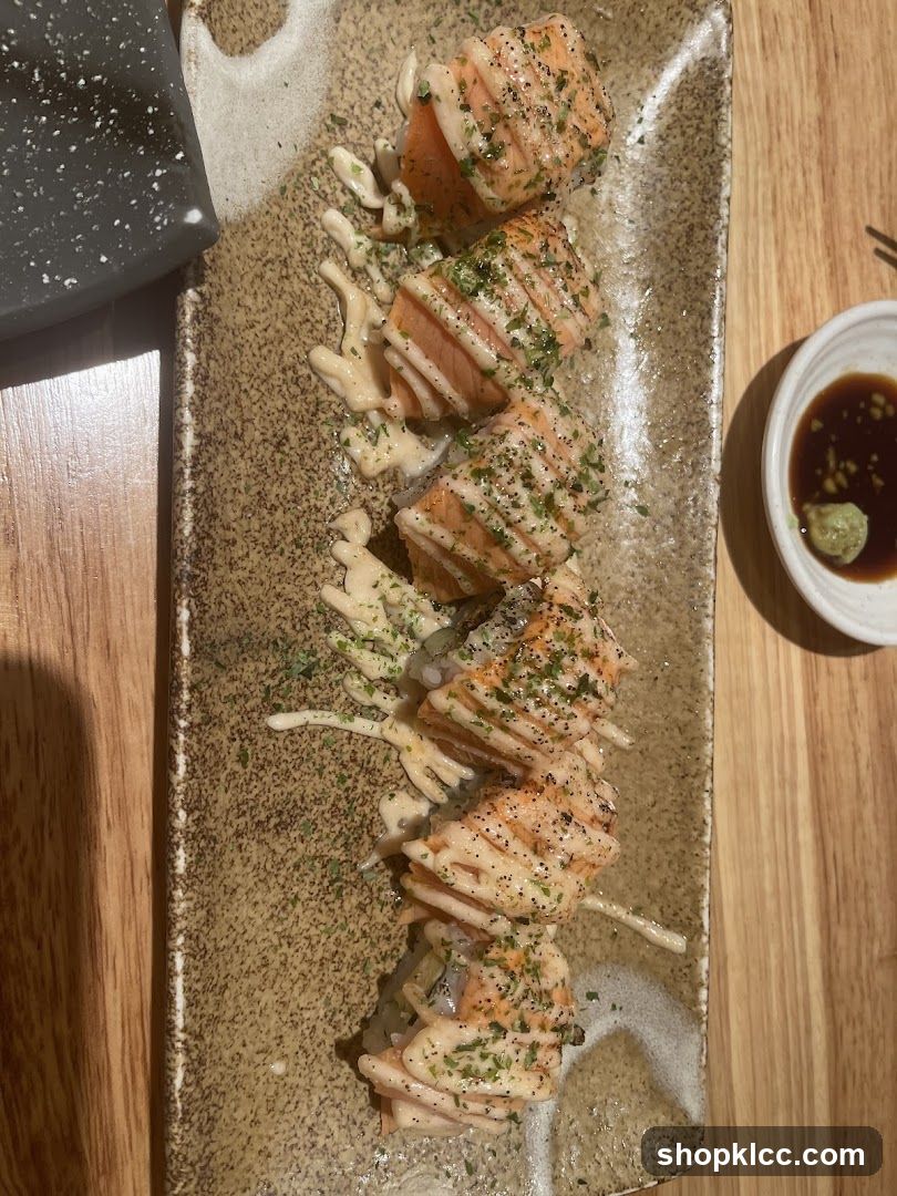 Salmon Sushi Rolls