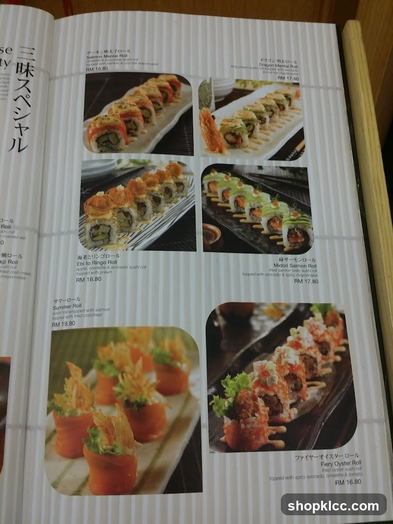Japanese Sushi Rolls