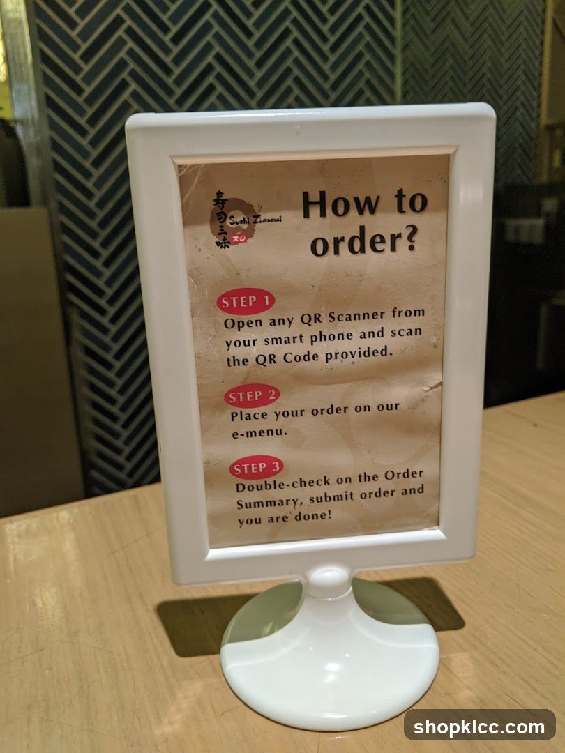 How to order sign