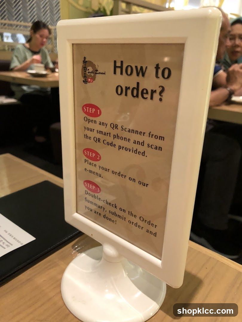 How to order sign