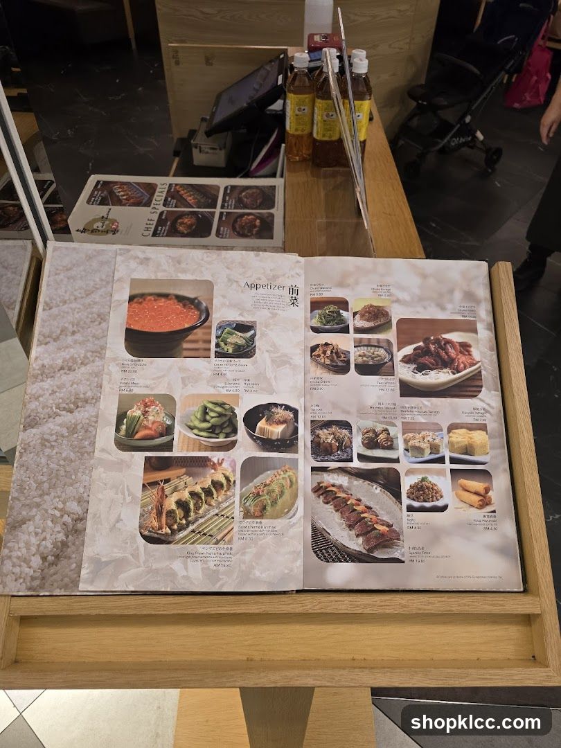 Appetizer Menu