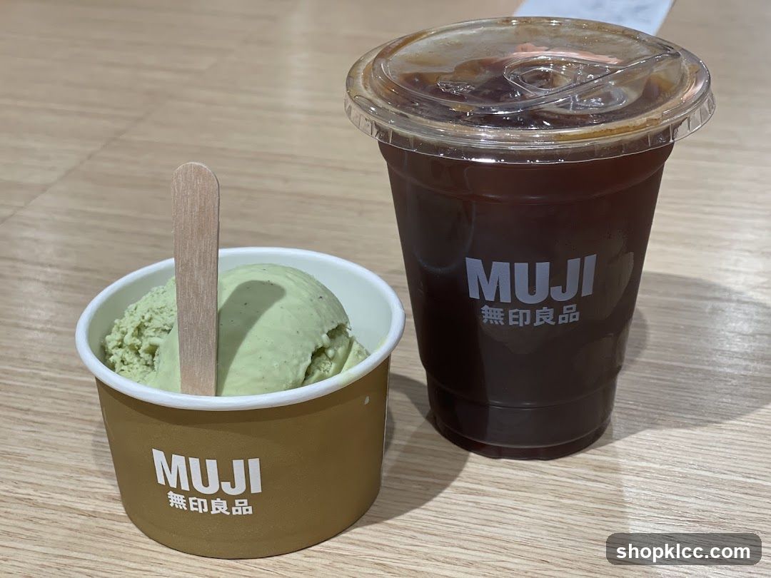 Muji Ice Cream and Coffee