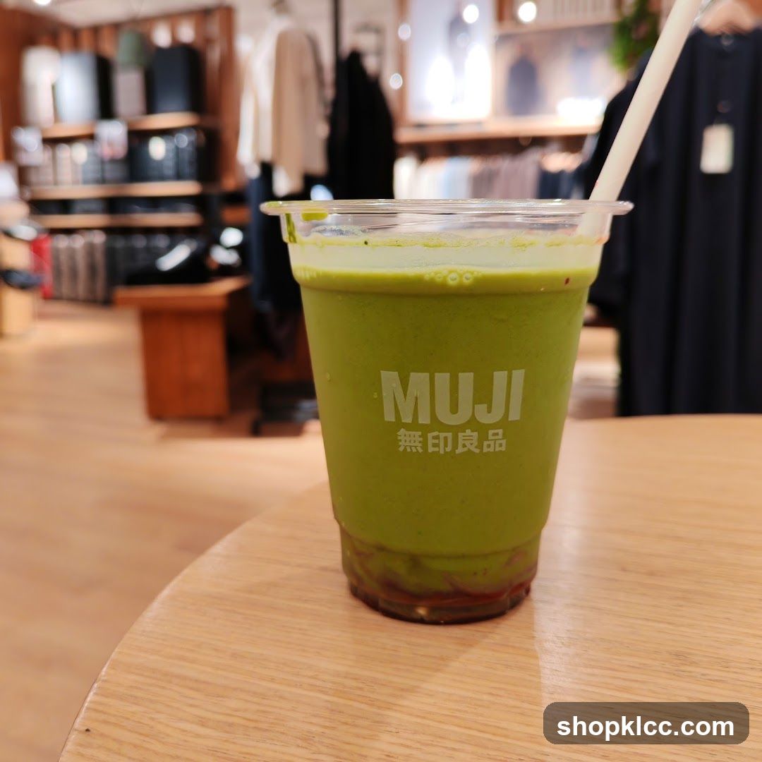 MUJI branded drink