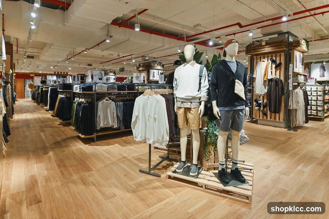 Clothing Store Interior with Mannequins