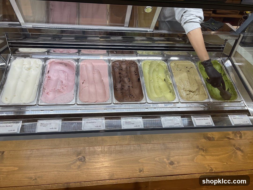 Ice Cream Display