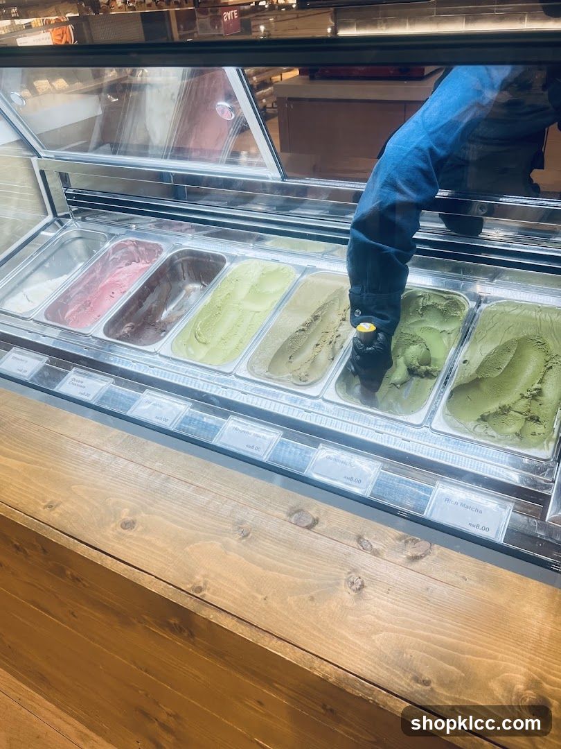 Ice Cream Display