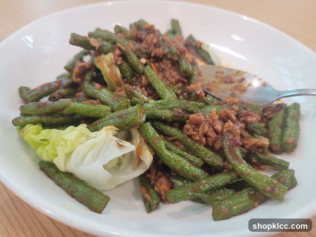 Stir-fried Green Beans with Minced Meat