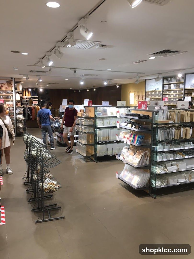 Store Interior with Merchandise