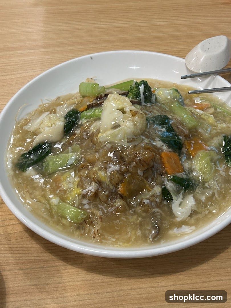 Vegetable Noodle Soup Bowl