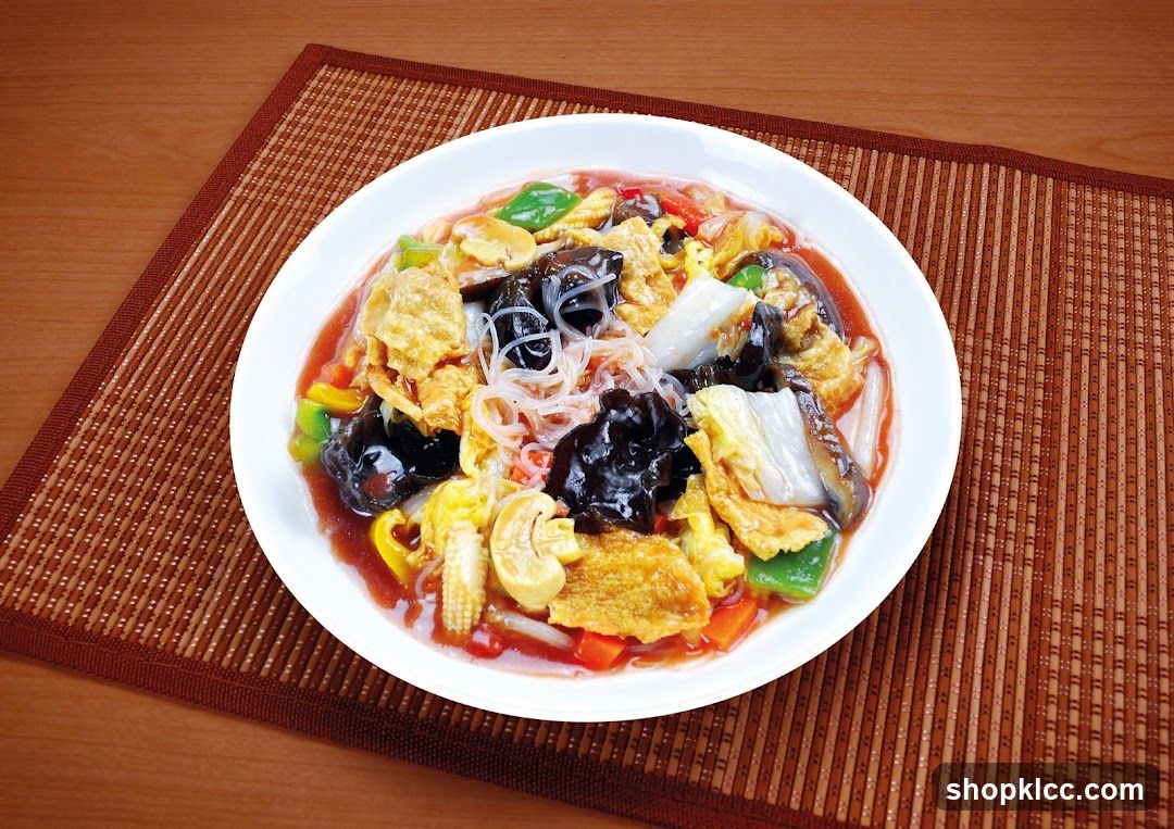 Stir-fried Vegetable and Egg Dish