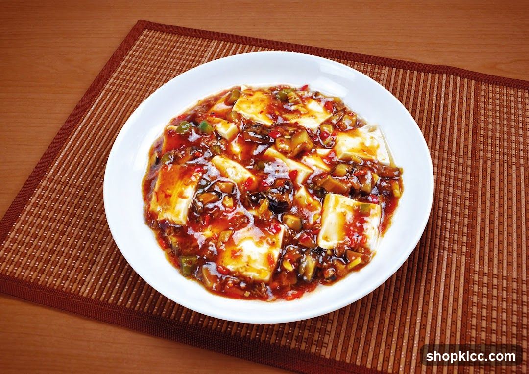 Mapo Tofu Dish